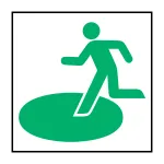 Safety Evacuation Area SVG Icon